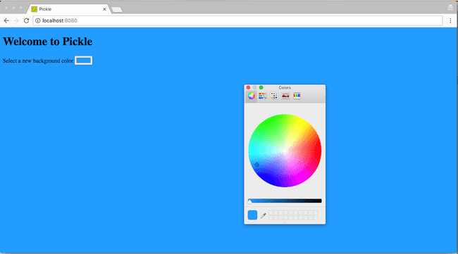Sample output
