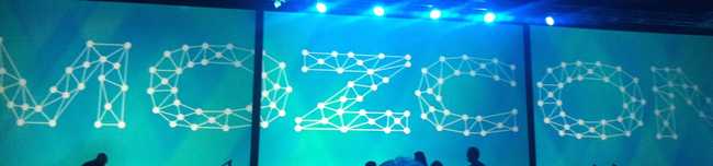photograph of MOZCON display at the conference